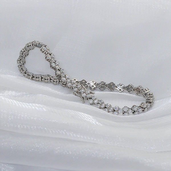 B0015- 2.5mm Moissanite Bracelet