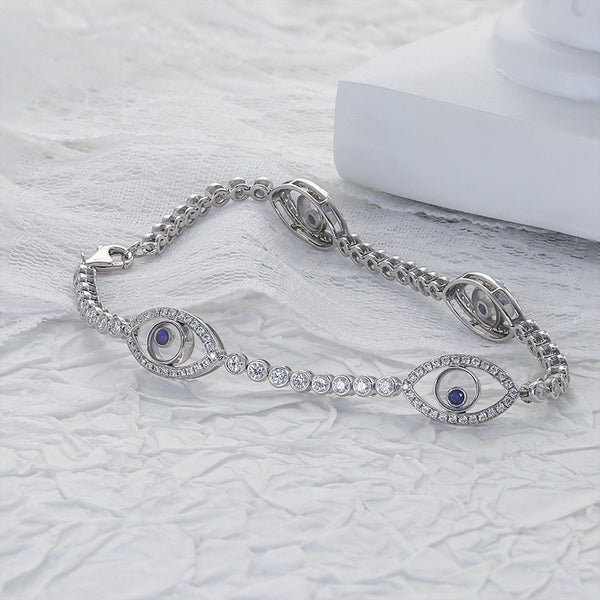 B0015- Moissanite EYES Bracelet