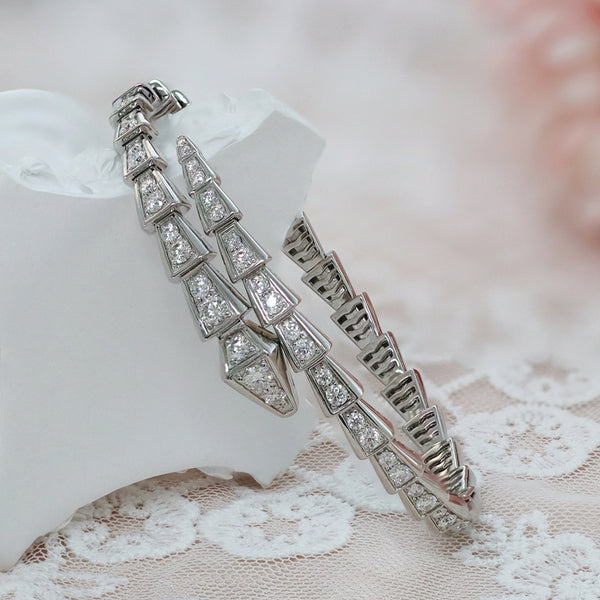 B0010- Moissanite Bangle